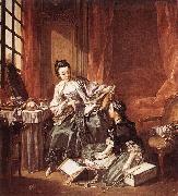 Francois Boucher The Milliner oil painting reproduction